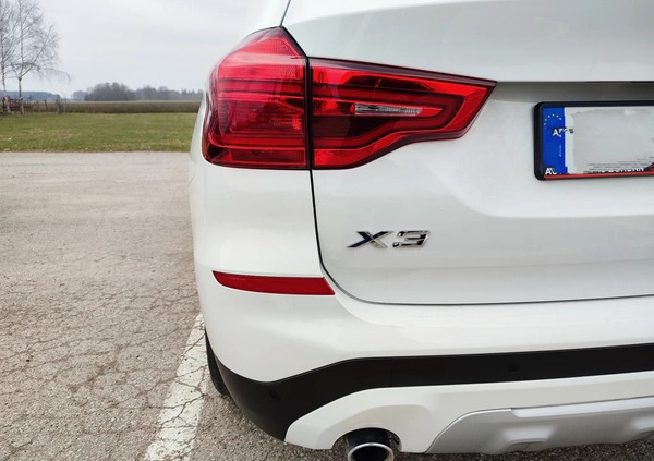 BMW X3 cena 135900 przebieg: 36000, rok produkcji 2019 z Białystok małe 781